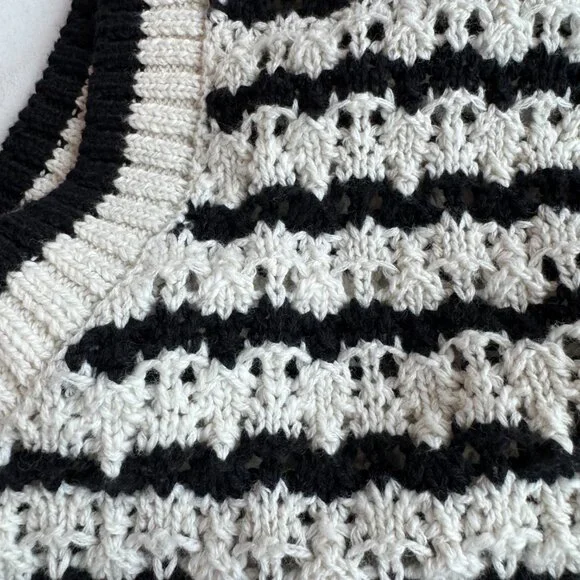 Sanctuary Stripe Cotton Sweater Tank * NWOT - Picture 6 of 6